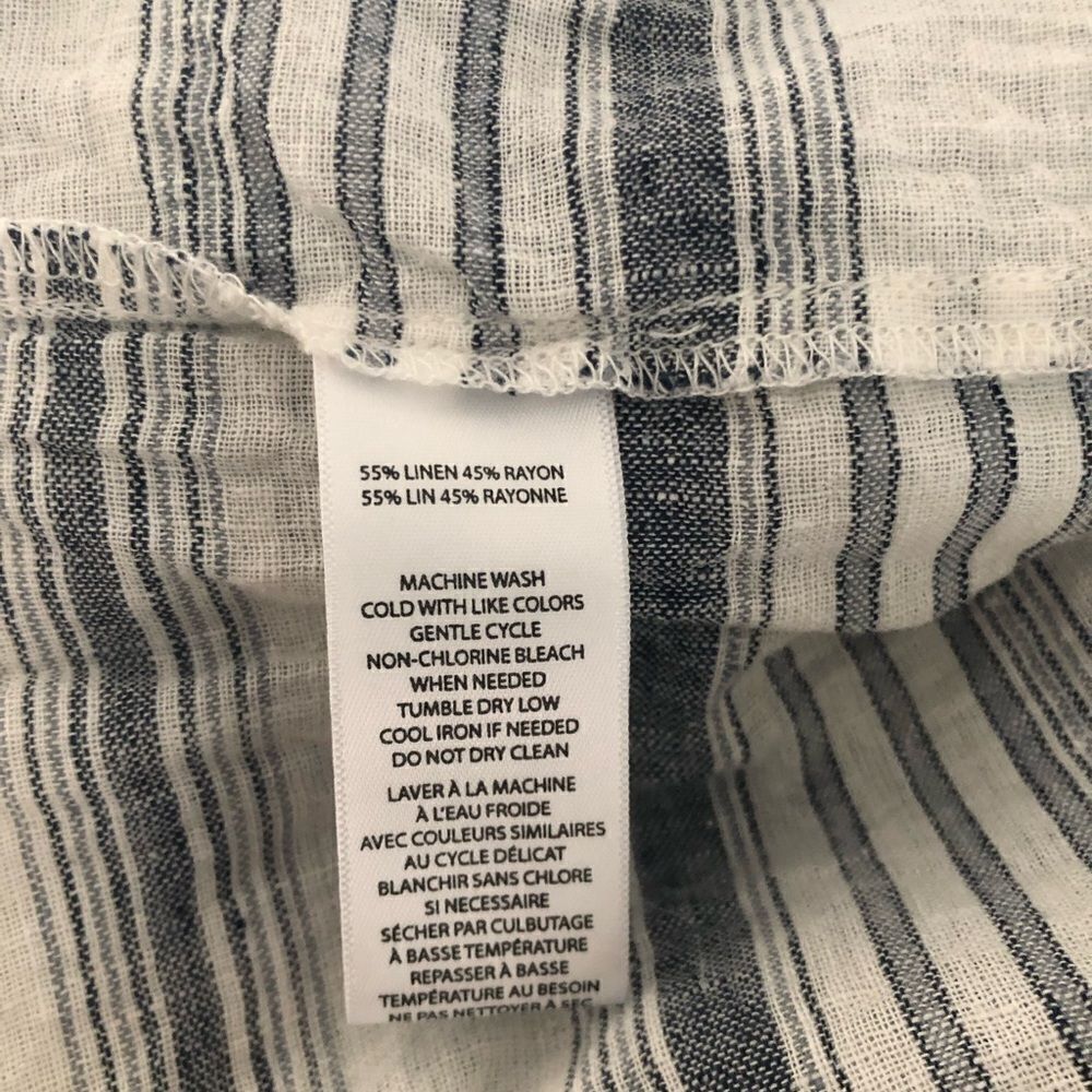 Beach Lunch Lounge Stripe Spaghetti Stripe Maxi Dress Size XS - Picture 6 of 6